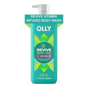 OLLY Revive Mood + Skin Body Wash Neroli Dew 17 oz Magnesium B12 Hydrating